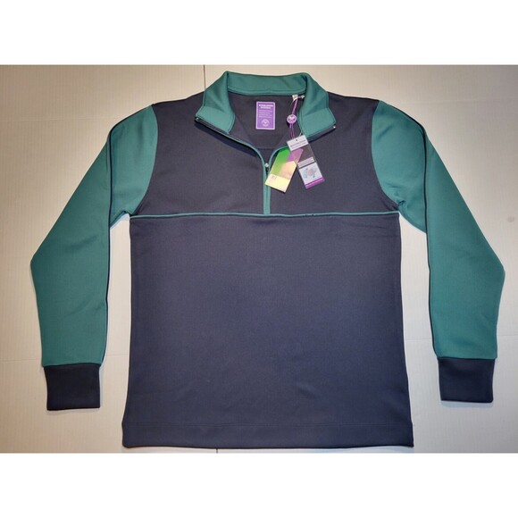 NWT Wimbledon The Championships Series 1/4 Zip Performance Sweatshirt Mens Small - Picture 1 of 7
